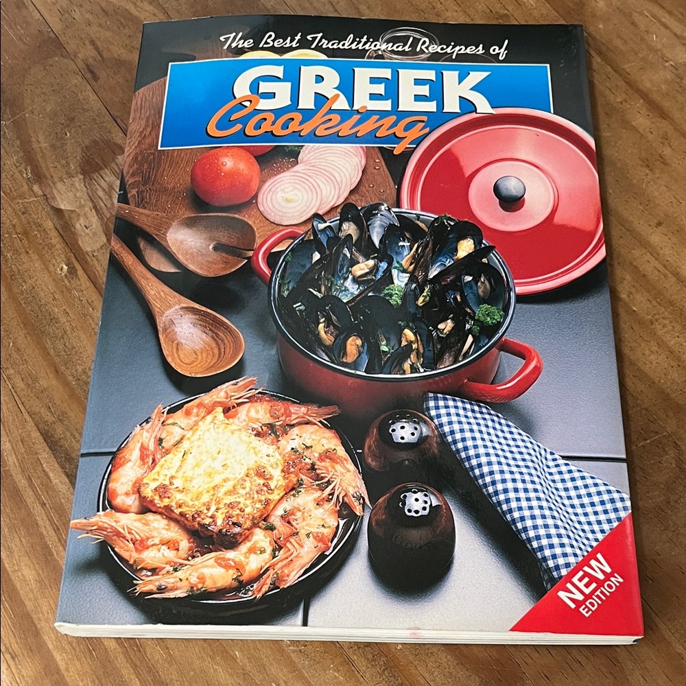 Greek Cooking Recipe Book